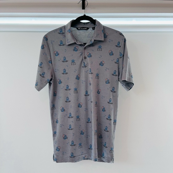 Travis Mathew Men's Bricktown Short Sleeve Golf Polo - Picture 6 of 7